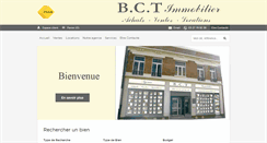 Desktop Screenshot of bct-immobilier.fr